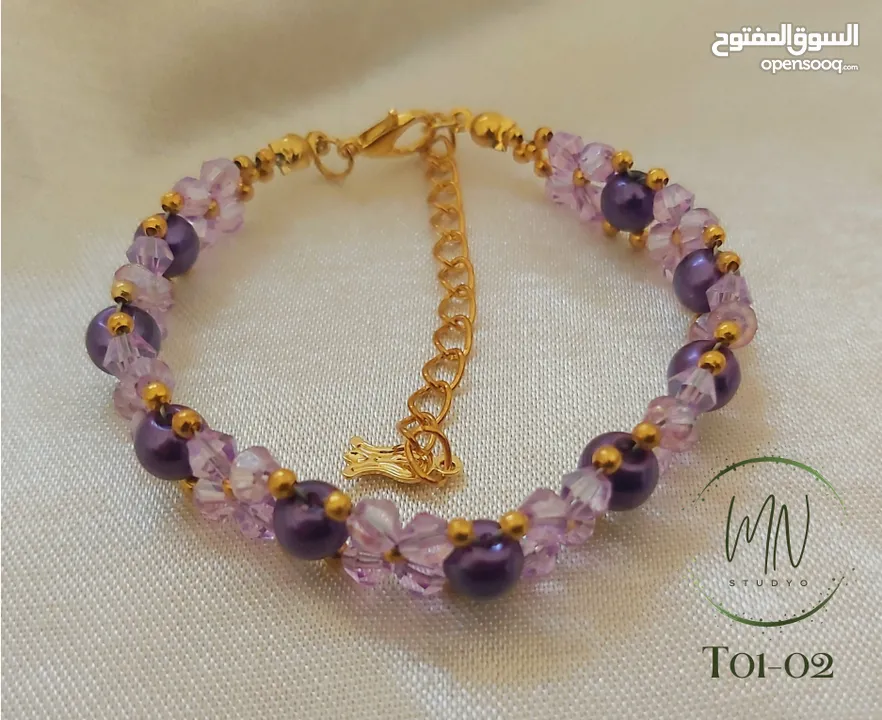 3$ - Beaded Bracelets - اسواره خرز