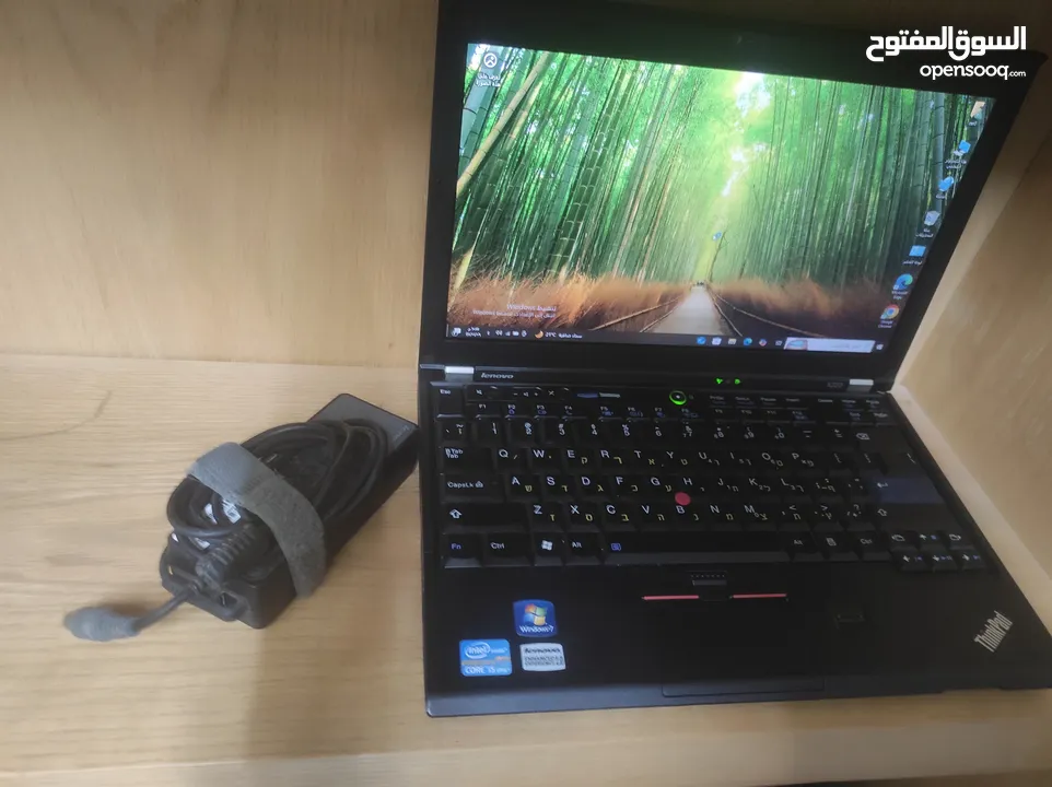 لابتوب لينوفو thinkpad كور i5 شغال مية المية فقط 250 شيكل