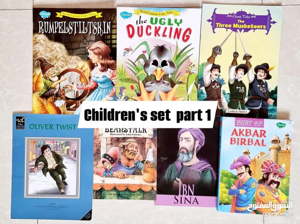 Books for Sale (age varies from toddlers to young adults)
