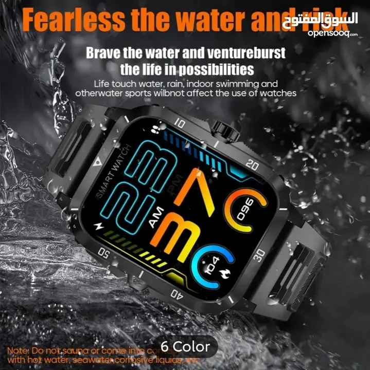New 3ATM waterproof swimming smart watch