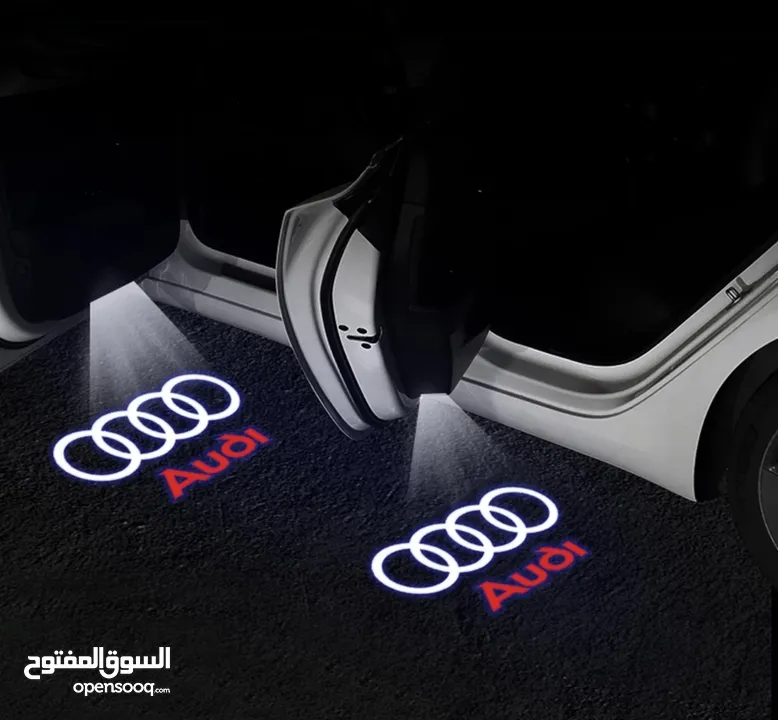 Audi welcome door projector light 3d for 25 rials only