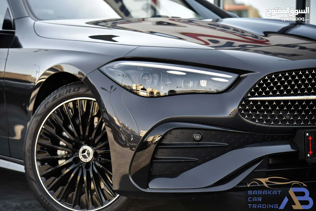 مرسيدس سي ال اي نايت بكج مايلد هايبرد 2024 Mercedes CLE200 Coupe AMG Kit Night Package