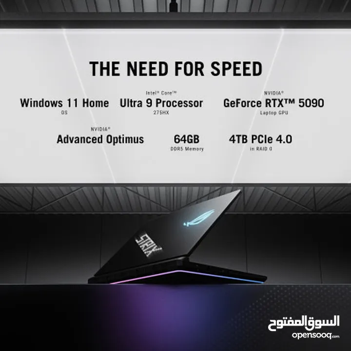 Asus ROG Strix SCAR 18 2.5K mini LED 240Hz Ultra 9 RTX 5090 24GB 64GB DDR5 4TB m.2 Gaming Laptop