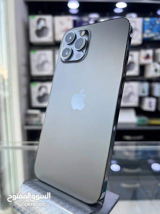 iPhone 12 Pro Max (128) GB  ايفون 12 برو ماكس 256 جيجابايت  مش مفتوح او مصلح نهائيا كفالة محل //////