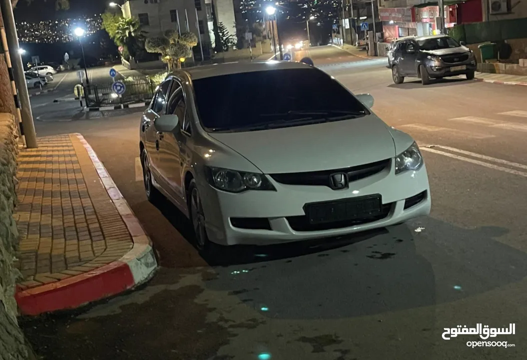 هوندا سيفيك 2008 قانوني ضفه اوتومات بنزين 1800cc