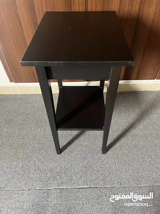 Black Ikea table