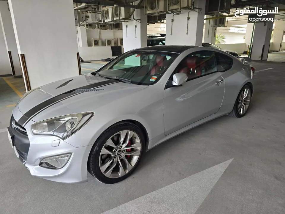 2015 HYUNDAI GENESIS COUPE V6, GCC, FSH, LADY DRIVEN, NEGOTIABLE