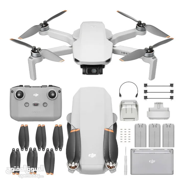 DJI Mini 2 SE Fly More Combo طائرة دي جي اي ميني 2 اس اي فئة الكومبو