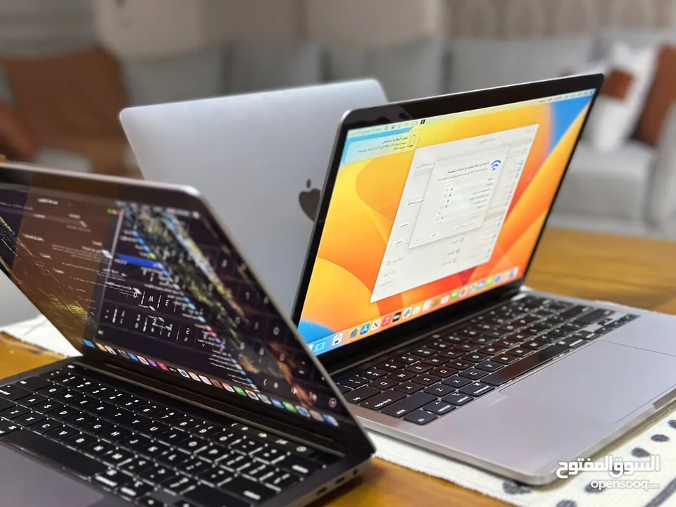 ماك بوك مستعمل استعمال بسيط بطاريه 100٪؜ امريكي  MacBook Pro 2020 SSD: 512GB RAM: 16GB