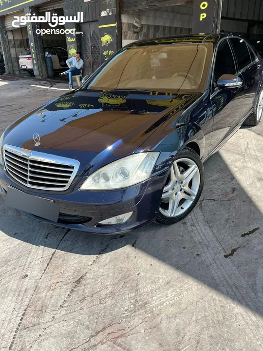 مرسيدس S350 )206 فحص 7 جيد  السيارة نضيفة و معمولها صيانه ((مالك واحد ))  فحص
