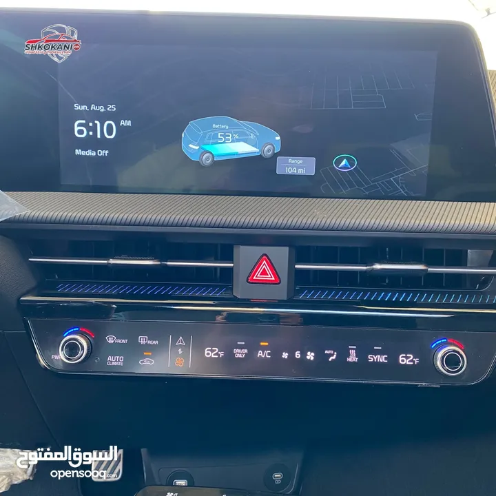 كيا EV6 Electric موديل 2023 صنف GT line ممشى قليل جدا