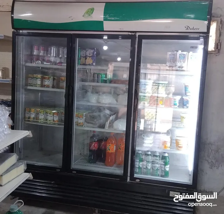 ثلاجة عرض ثلاث أبواب .. الجامبو
