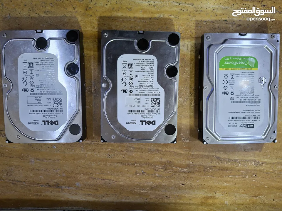 هارديسك dell & wd