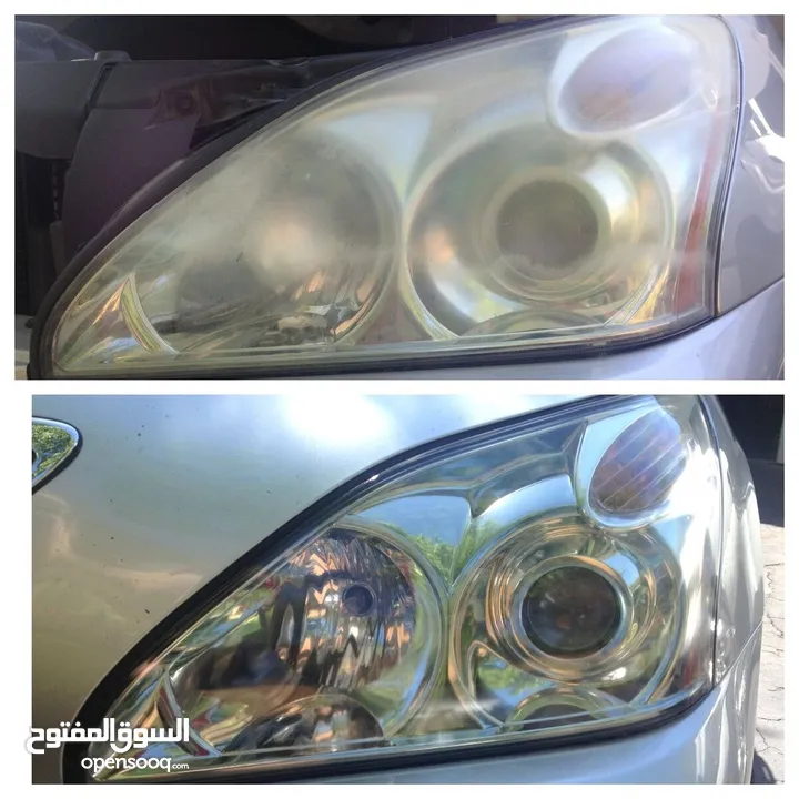 Restore Foggy car headlights