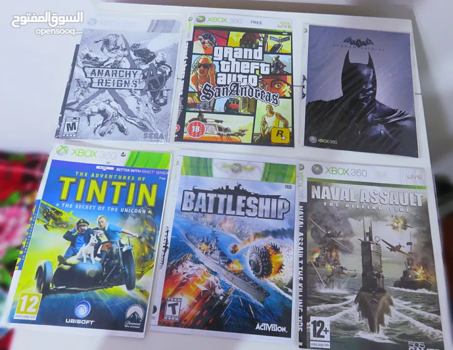 العاب إكس بوكس 360  للأجهزة المعدلة فقط  Xbox 360 copy  games