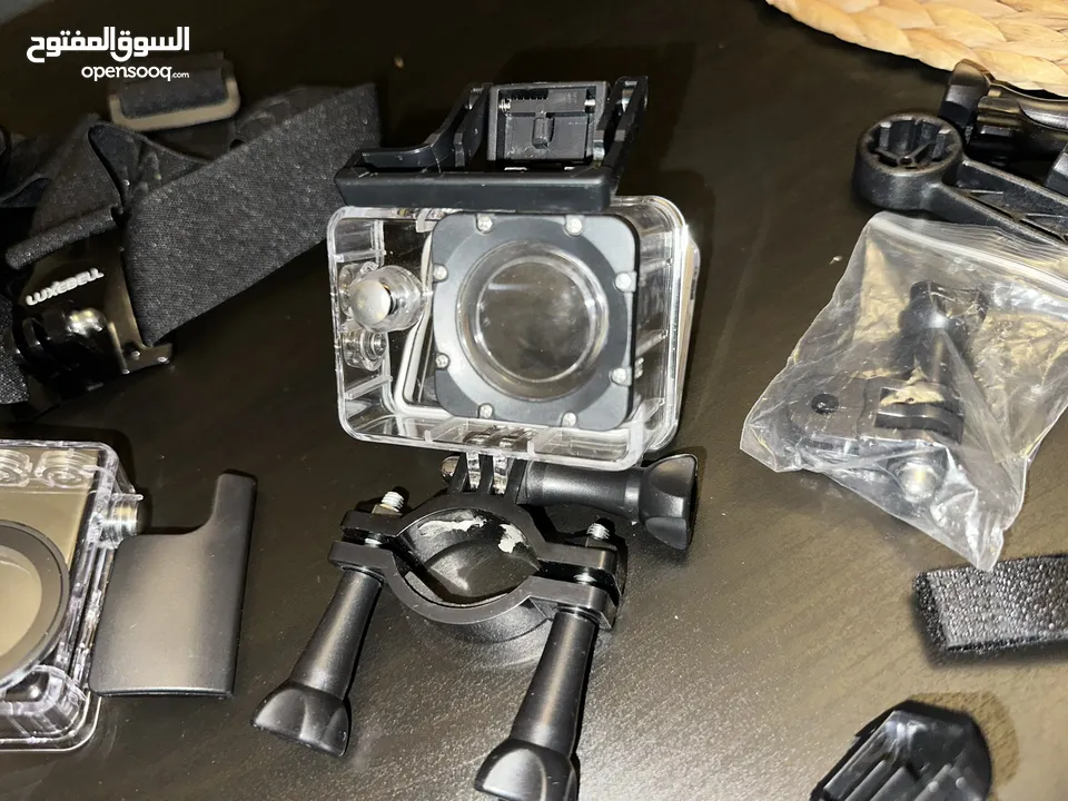 Action Camera 4k For bike  With 3 battery  and a accessories