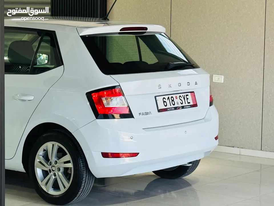 سكودا فابيا بنزين اتماتيك ترخيص 2021