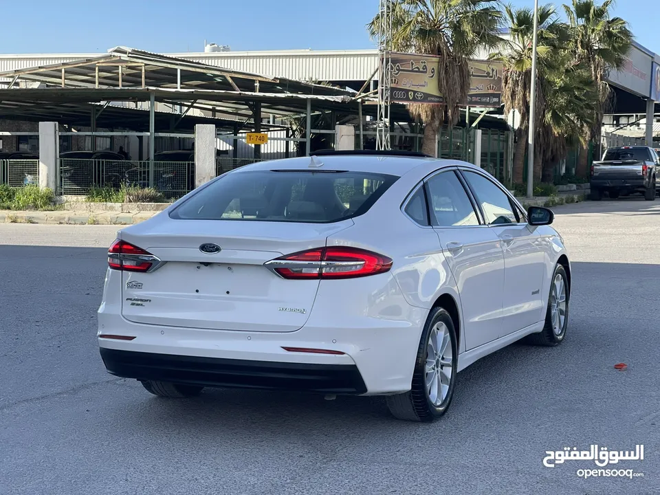 Ford fusion 2019 sel clean title (فحص كامل )