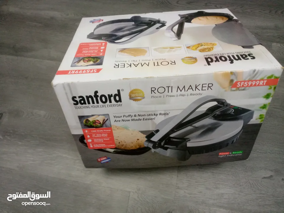 Sanford Roti/Chappati Maker 10 inch with warranty