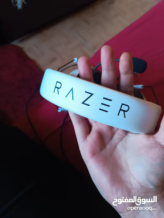 Razer black shark v2. X white edition  Used like new