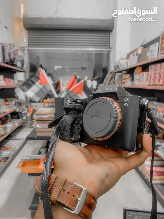 كاميرة سوني مستعملة بحالة جيدة. Sony @7ii