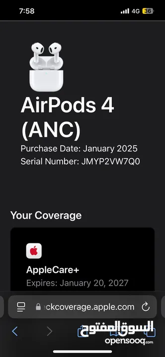AIRPODS 4 ANC BRAND NEW CLOSED WITH BOX ORIGINAL