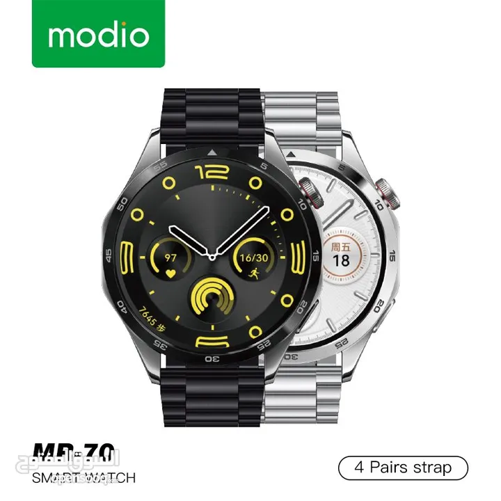 ساعة موديو الذكية Modio Watch MR-70 صاحبة المظهر الأنيق و الإمكانيات الفائقة