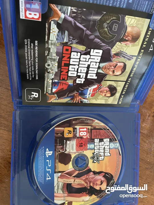 CD GTA 5 جديد غير مستعمل