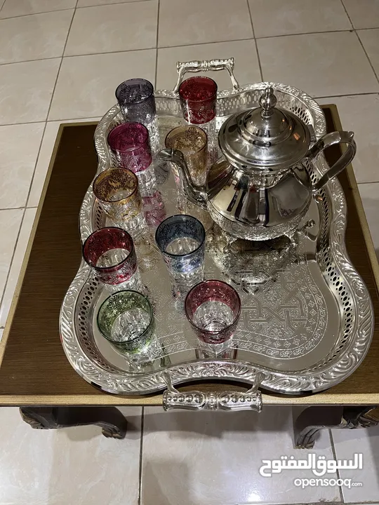 صينية الشاي المغربي