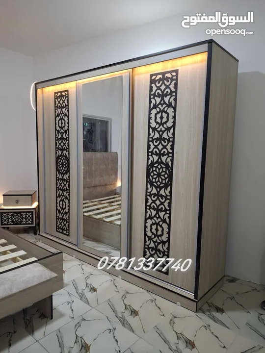 لحق حالك عروض لفترة محدودة غرفة نوم خشب لامنيت 18م حرف ماكينه