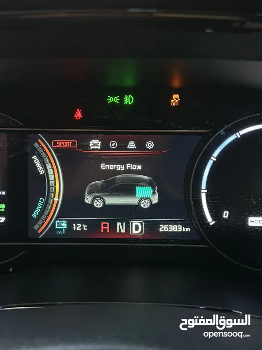 كيا نيرو Kia Niro EV كهربائية بالكامل 2022 فل اعلى صنف مع فتحة فحص عداد قليل 27 الف كاش او اقساط