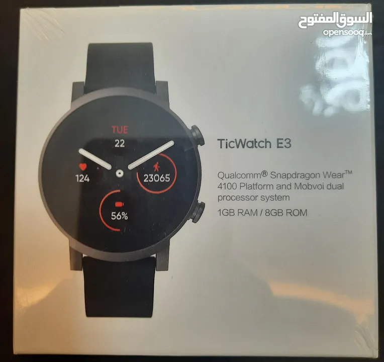 TicWatch E3 جديدة لم تفتح