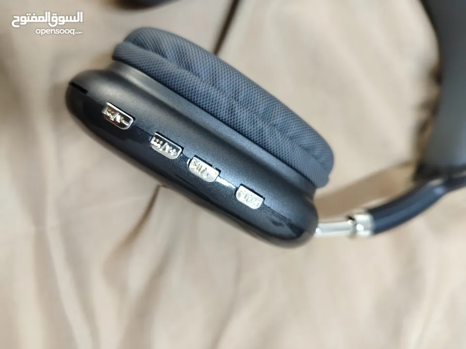سماعات p9 pro max لون اسود