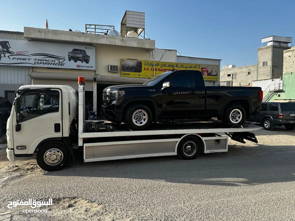 Bahrain TOWING 24 Hours  سطحة البحرين نقل داخلي و خارجي  One Call Away - We Reach You Anywhere