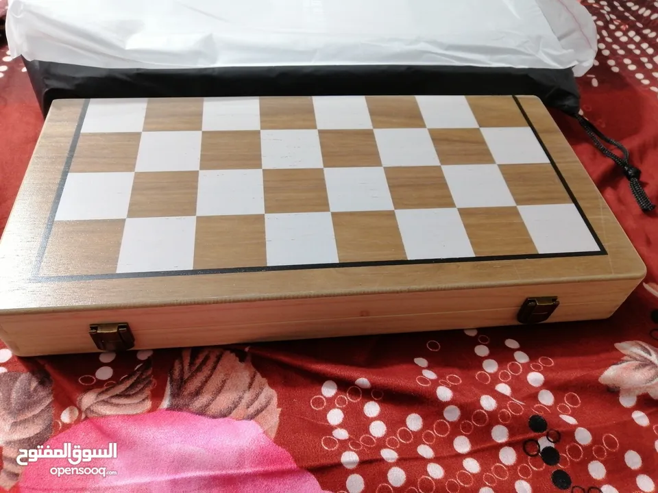 طاولة زهر +طاولة شطرنج 2×1شطرنج ودامه