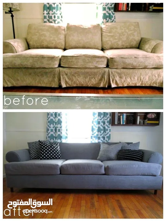 SOFS UPHOLSTERY/ FABRIC CHANGING