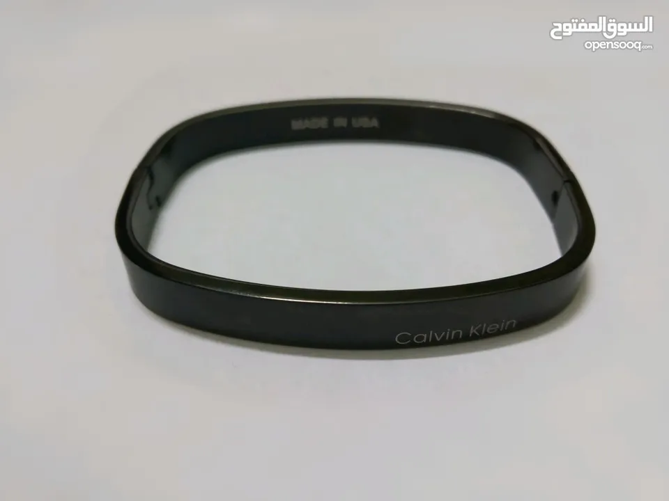 Calvin Klein Original Rare Black Bracelet Made In Usa New