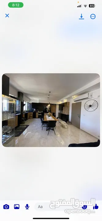 بيت للايجار مفروش جاهز التواصل مع المالك فقط