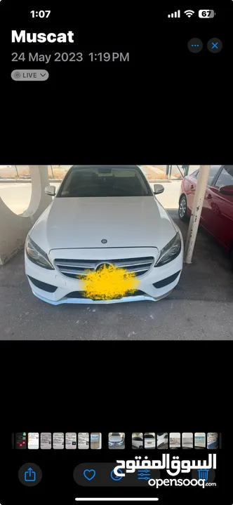 مرسديس C300 للبيع