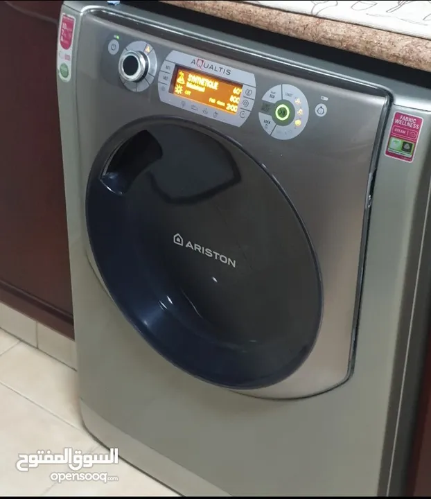 غساله مع حماصه نوع اريستون