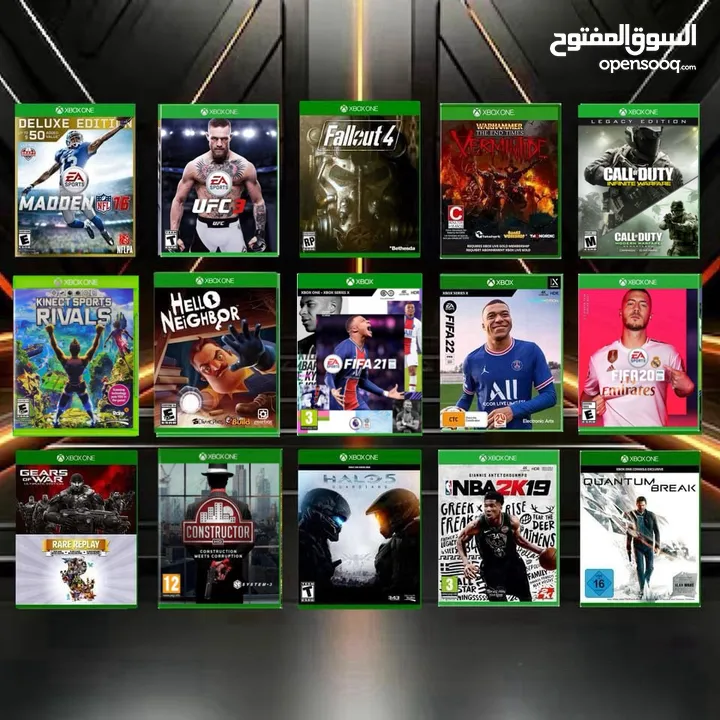 Xbox series x & one x/s Game CD’s أقراص العاب اكس بوكس