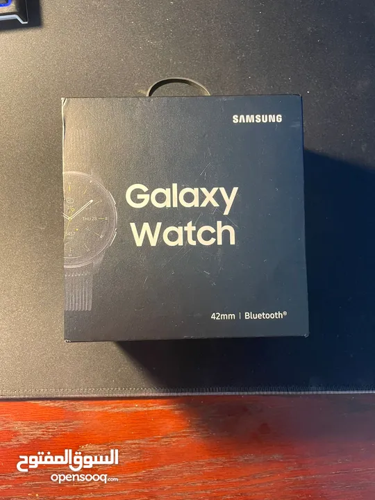 Samsung Galaxy Watch 42 mm   ساعة سامسونج الكية بحجم 42مم