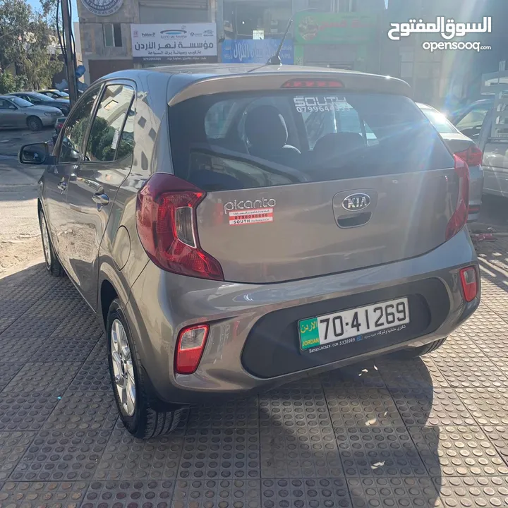استأجر الان كيا بيكانتو موديل 2020 فل كامل اضافات باقل الاسعار فقط من الجنوب