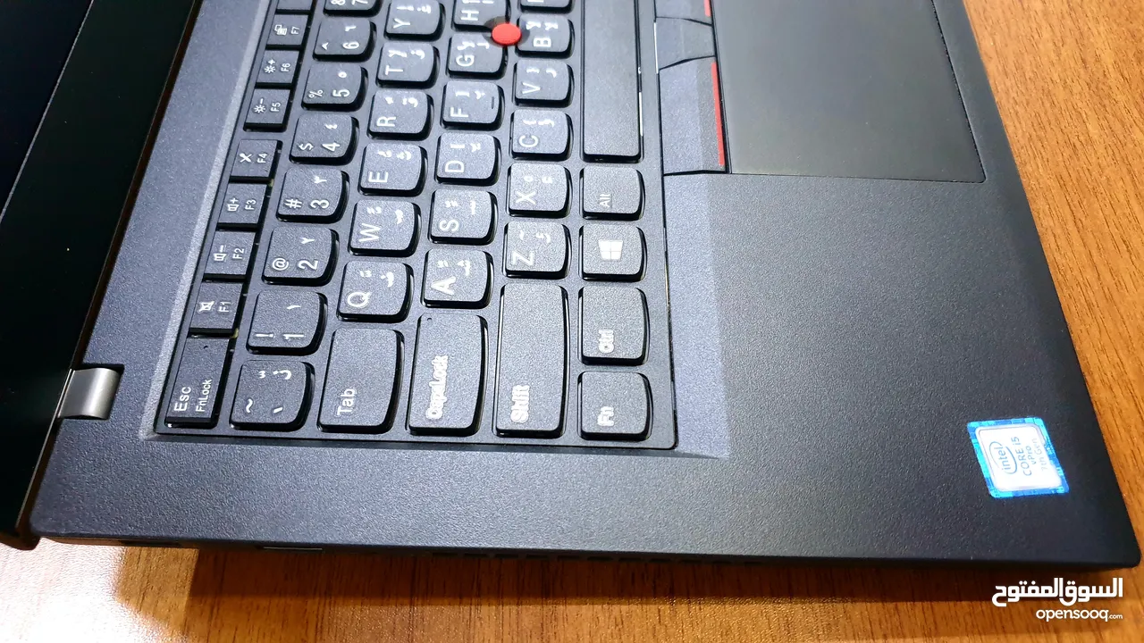 Lenovo T470 core i5 الجيل السابع الرام 8 الهارد 256ssd حجم الشاشة 14