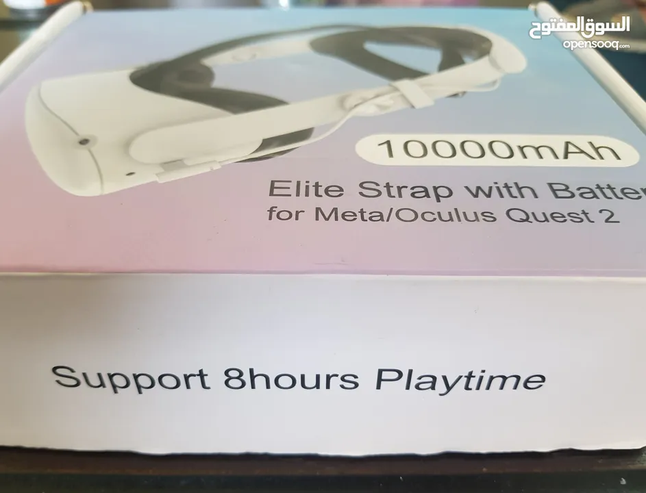 حزام الرأس مع بطارية Meta Quest 2 10000mAh