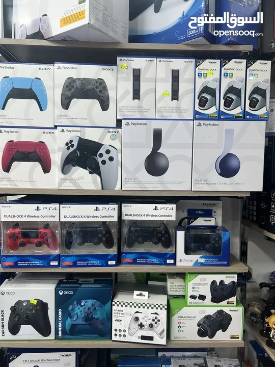 يد تحكم بلايستيشن أصلي بسعر مميز ps4 &   ps5 controller