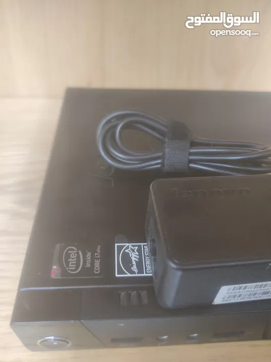 جهاز كمبيوتر مكتبي صغير من لينوفو ThinkCentre M73 core i7 فقط 250 شيكل