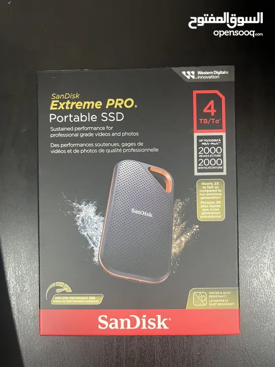 Sandisk Extreme pro 4TB