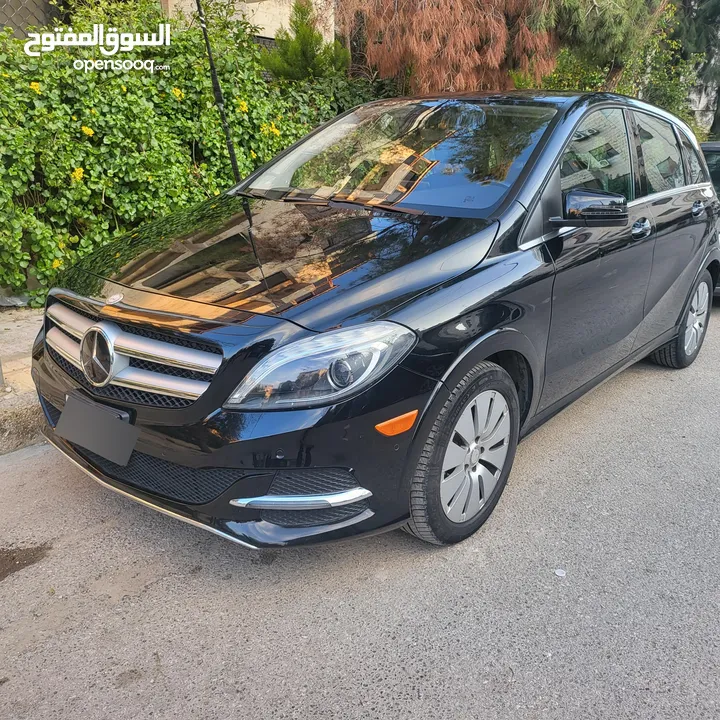 مرسيدس بنز بي 250 الكهربائية بالكامل  Mercedes B250 2015 Full Electric كلين تايتل فحص شركة غرغور