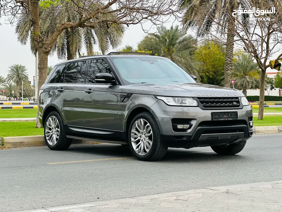 RANGE ROVER SPORT V6 MODEL 2016 GCC SUPERCHARGE